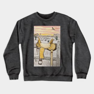 Saddle up, let's go Crewneck Sweatshirt